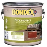 Kedvezmény Faápoló olaj Bondex Deck Protect favédő és -ápoló olaj vöröses mahagóni 2,5l
