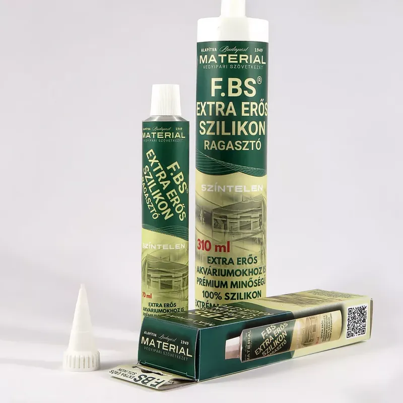F.BS® Extra erős szilikon ragasztó 310 ml Csak ma