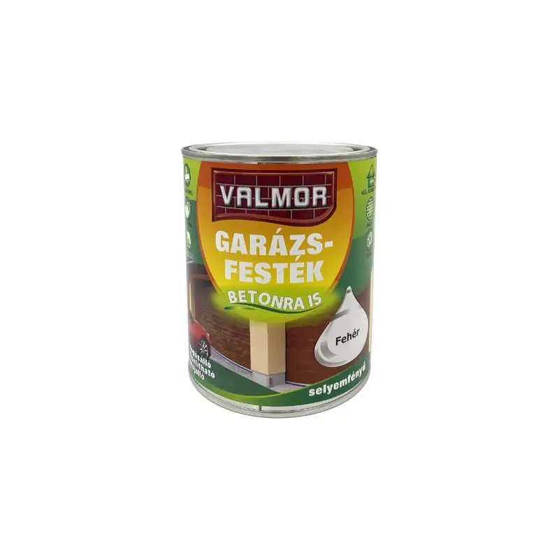 Legkelendőbb VALMOR Garázsfesték fehér 0,75l