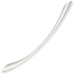 Akció BÚTORFOGANTYÚ ÍVES 128mm D11 NIKKELEZETT 155*30mm IMPORT