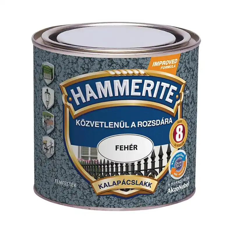 Expressz szállítás Hammerite közvetlenül rozsdára festék választható színben és kiszerelésben kalapácslakk felület
