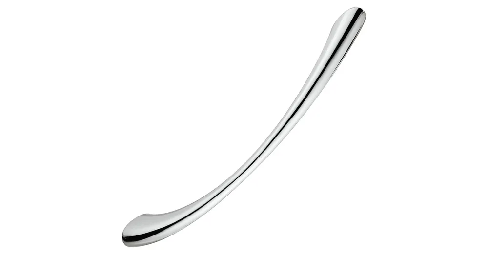Expressz szállítás BÚTORFOGANTYÚ ÍVES 96mm D10 CSILLOGÓ KRÓM 112*30mm IMPORT