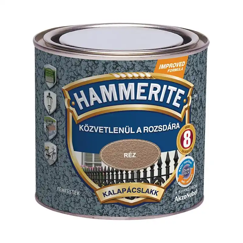 Outlet Hammerite közvetlenül rozsdára festék réz kalapácslakk 0,25 l