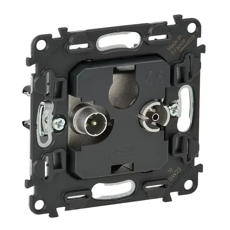 Legrand Valena InMatic TV-Rádió csatlakozóaljzat mechanizmus, 14 dB (Legrand 753063) Legnépszerűbb