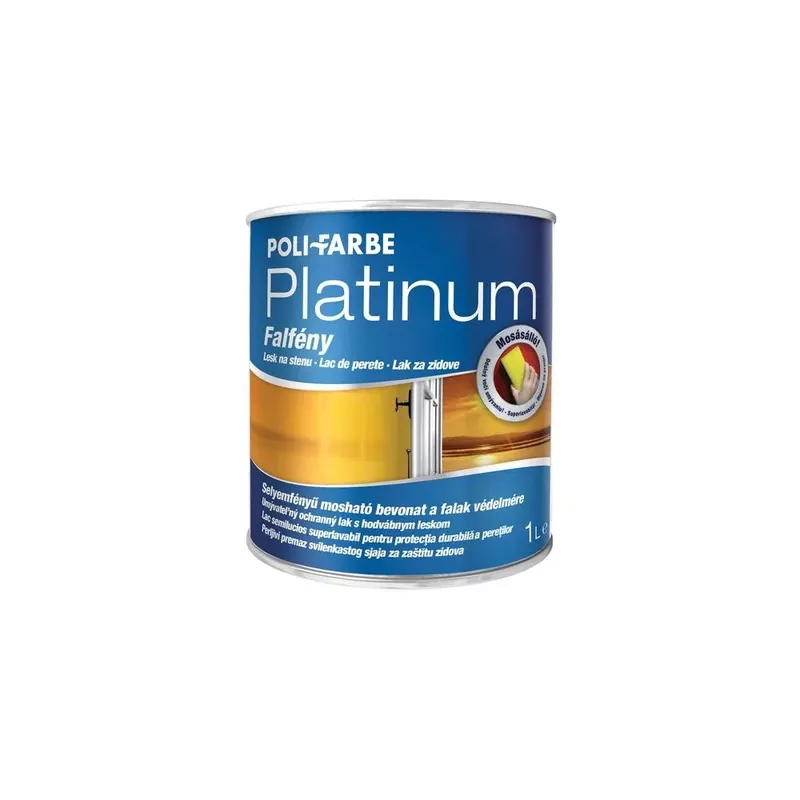 Poli-Farbe Platinum színtelen 2,5 l falfény Különleges ajánlat