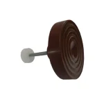 Biztonságos vásárlás BÚTORGOMB MŰANYAG D52mm SÖTÉTBARNA RETRO MAGYAR K6