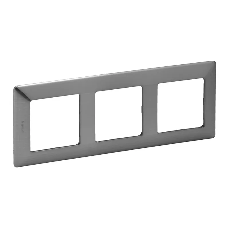 Árengedmény Legrand Valena Life hármas keret Inox dekor (Legrand 754153)