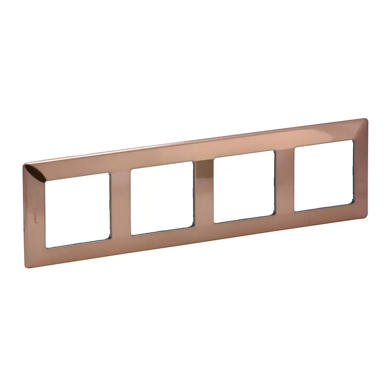 Bestseller Legrand Valena Life négyes keret réz dekor (Legrand 754164)