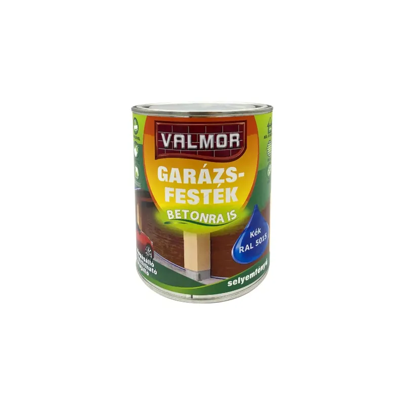 VALMOR Garázsfesték kék RAL 5015 0,75l Szuper ajánlat