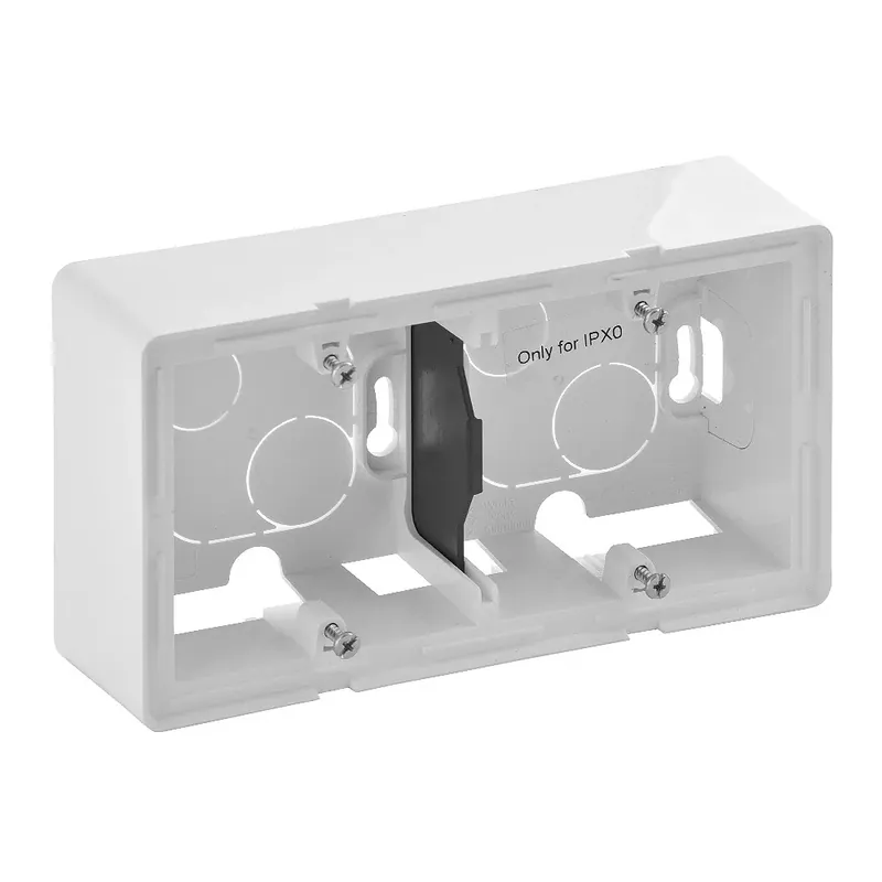 Legrand Valena Life kiemelődoboz, kettős fehér (Legrand 754192) Vásárlói kedvenc