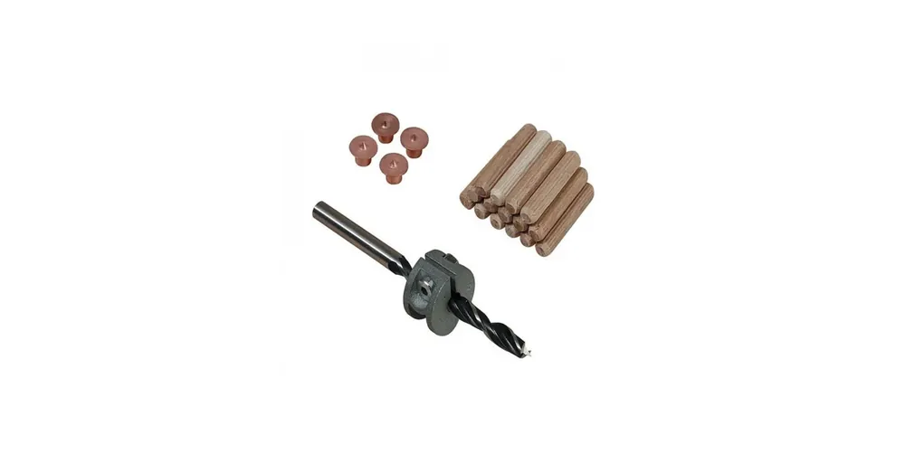 WOLFCRAFT 2916000 FATIPLI JELÖLŐ KÉSZLET 6mm FÚRÓSZÁR+ÜTKÖZŐ+JELÖLŐ+TIPLI Kedvezmény
