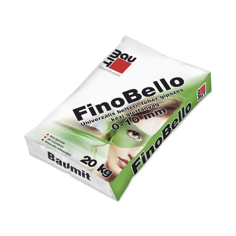 Baumit Fino Bello 0-10 mm gipszes glettanyag 20 kg Nézd meg most