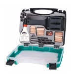 WOLFCRAFT 4645000 FATIPLIZŐ KÉSZLET 6,8,10mm FATIPLIK+FÚRÓ+KOFFER Prémium