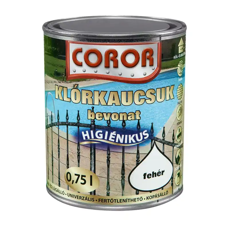 Utolsó esély Medencefesték Csempefesték Coror Klórkaucsuk bevonat választható színben és kiszerelésben