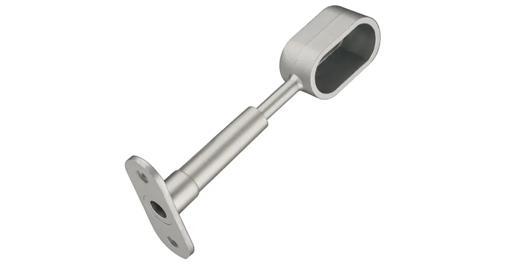 MÁNDLIRÚDTARTÓ KÖZÉPSŐ 30*15mm CSILLOGÓ KRÓM OVÁL ZÁRT IMPORT Olcsóbb