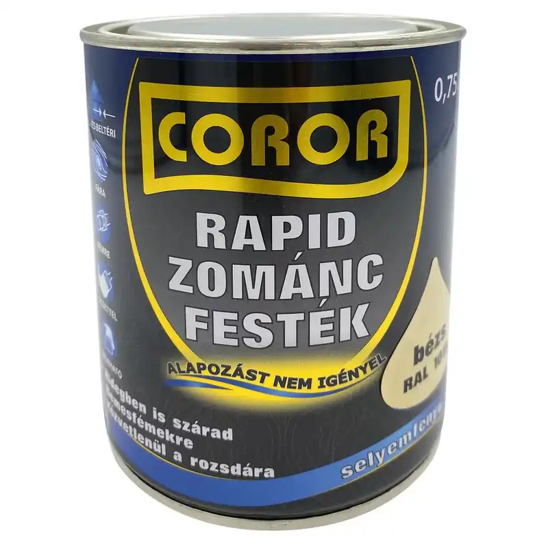 Nézd meg most Coror Rapid Zománcfesték bézs RAL 1015 0,75l