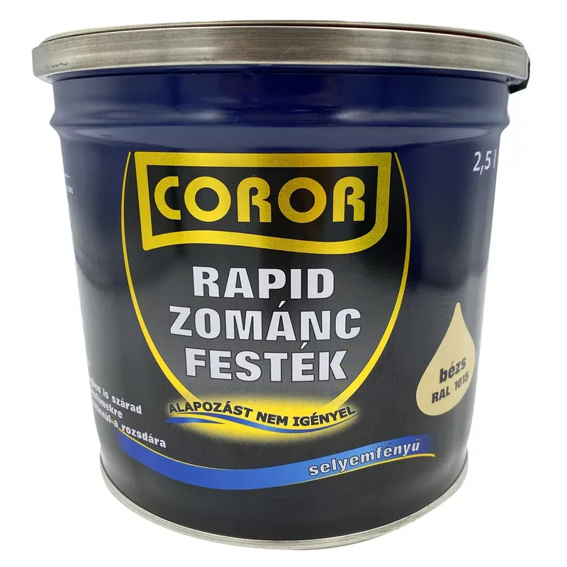 Kihagyhatatlan ajánlat Coror Rapid Zománcfesték bézs RAL 1015 2,5l