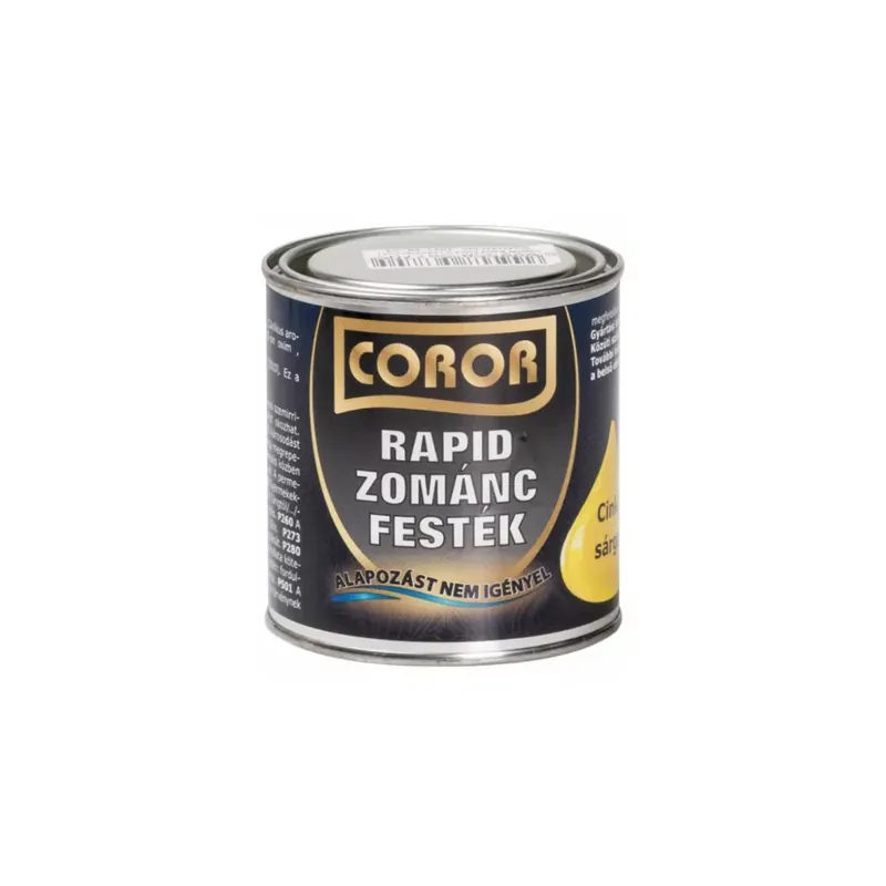Legkelendőbb Coror Rapid Zománcfesték cinksárga 0,25l