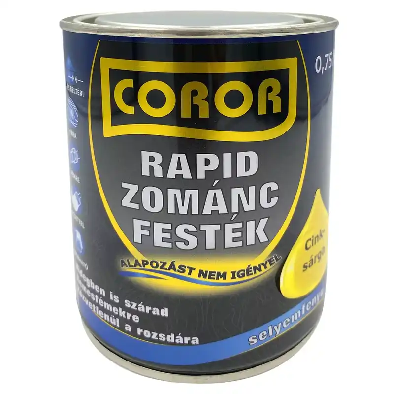 Coror Rapid Zománcfesték cinksárga 0,75l Vedd meg online