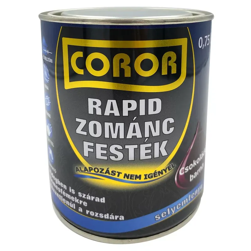 Árengedmény Coror Rapid Zománcfesték csokoládébarna 0,75l