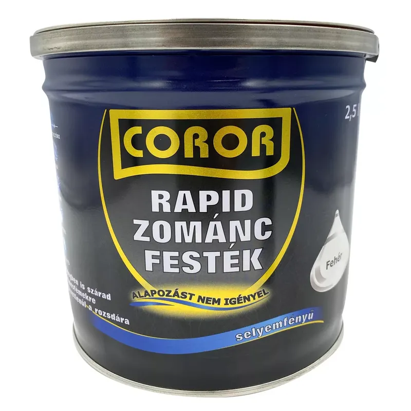 Népszerű Coror Rapid Zománcfesték fehér 2,5l