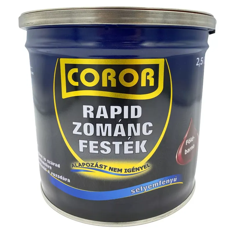 Coror Rapid Zománcfesték földbarna 2,5l Expressz szállítás