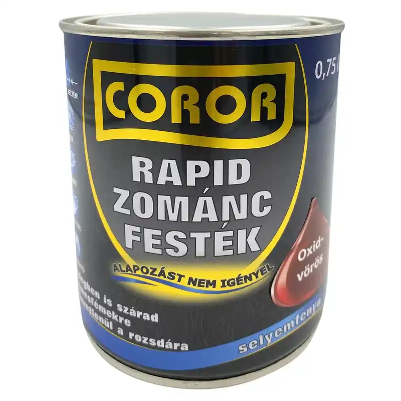 Coror Rapid Zománcfesték oxidvörös 0,75l Népszerű