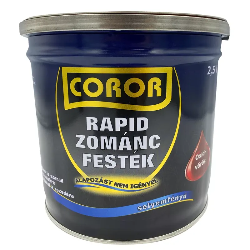 Coror Rapid Zománcfesték oxidvörös 2,5l Szuper akció