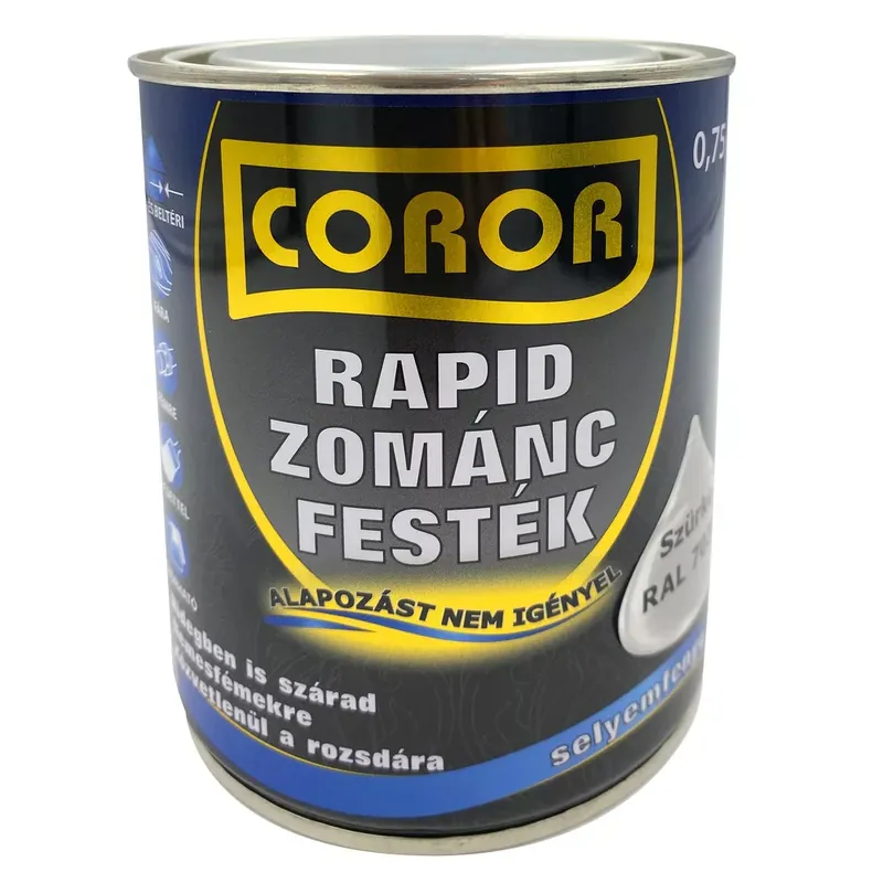Coror Rapid Zománcfesték szürke RAL 7035 0,75l Kihagyhatatlan ajánlat