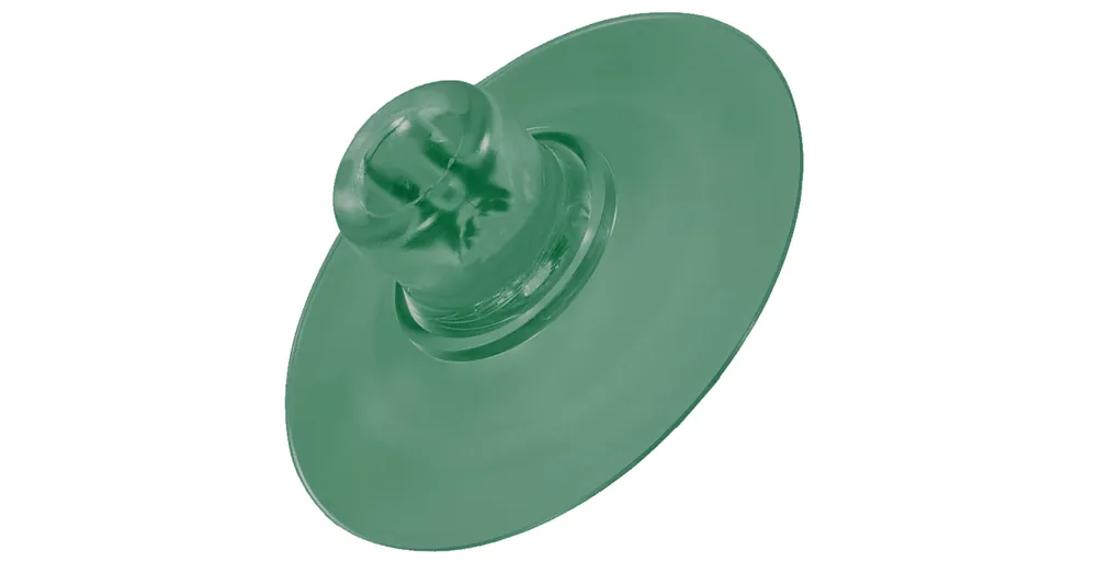 Akciós ár ÜVEGRÖGZÍTŐ TAPPANCS D33mm MŰANYAG ZÖLD STANDARD KIVITEL MAGYAR NT33