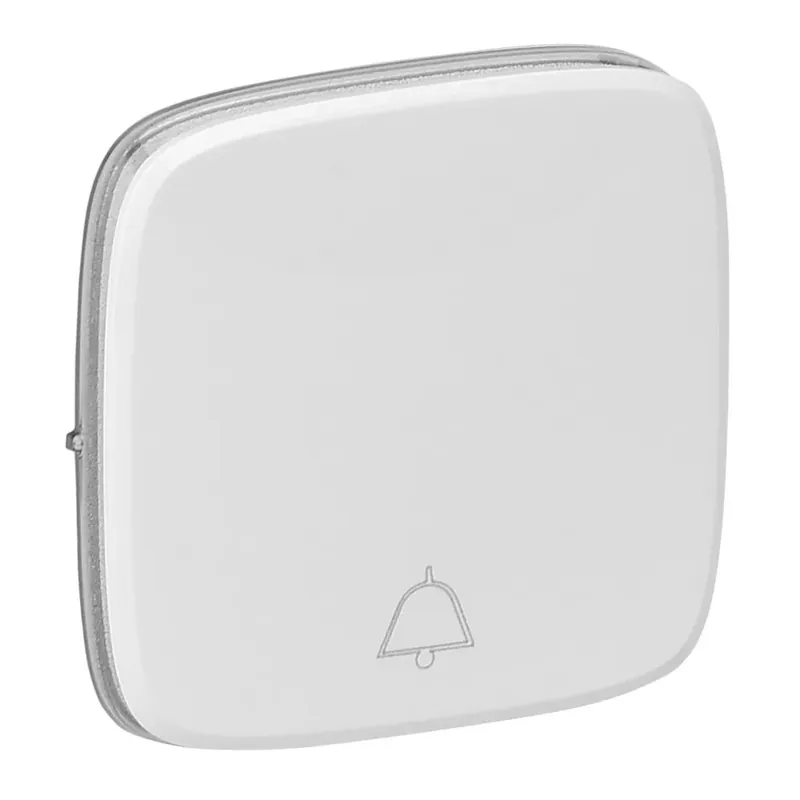 Legrand Valena Allure burkolat csengőjellel, Fehér (Legrand 755015) Expressz szállítás