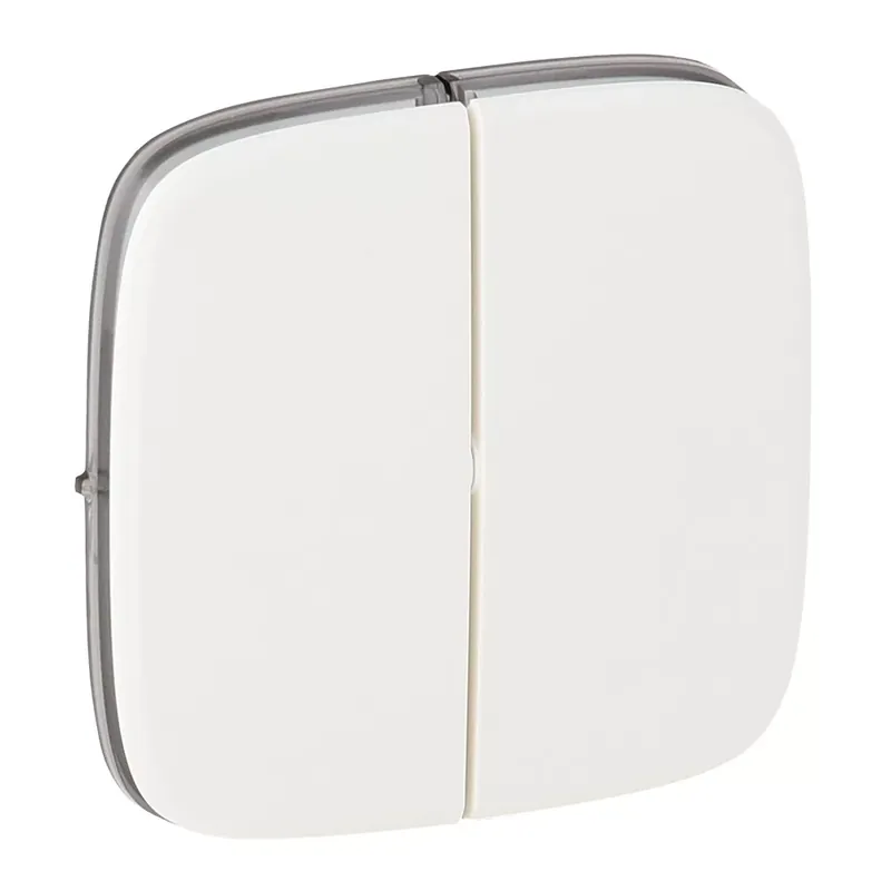 Legrand Valena Allure Kettős kapcsoló burkolat, Fehér (Legrand 755025) Vedd meg most
