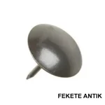 KÁRPITOS DÍSZSZ.FEKETE ANTIK 12,7mm HOSSZÚ D9,5 FEJ HEIMANN 100/3 Utolsó esély