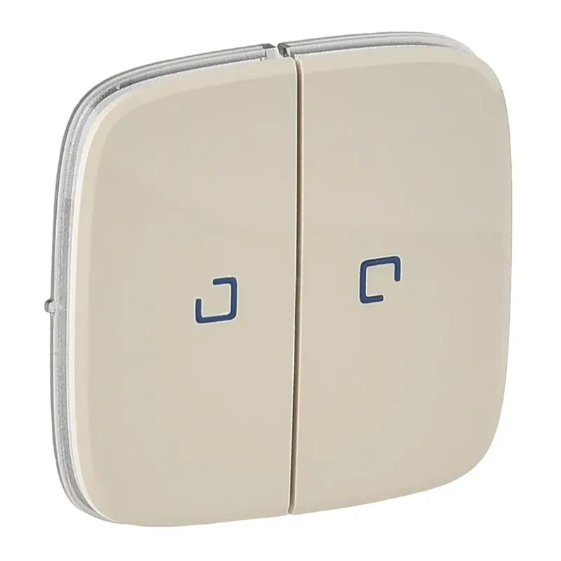 Legrand Valena Allure Kettős kapcsoló burkolat, fj, Elefántcsont (Legrand 755226) Gyors kiszállítás