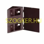 Nézd meg most FOREST 10003315362 SAROKMEREVÍTŐ TAKARÓLAPPAL DUPLA MŰAG. 18*18*42mm BARNA