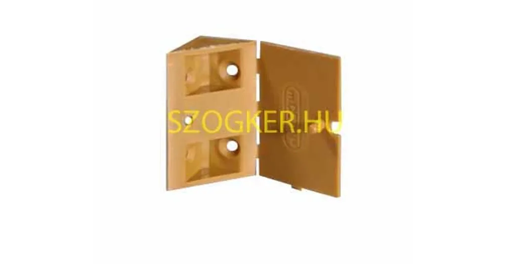 Kihagyhatatlan ajánlat FOREST 10003315361 SAROKMEREVÍTŐ TAKARÓLAPPAL DUPLA MŰAG. 18*18*42mm DRAPP