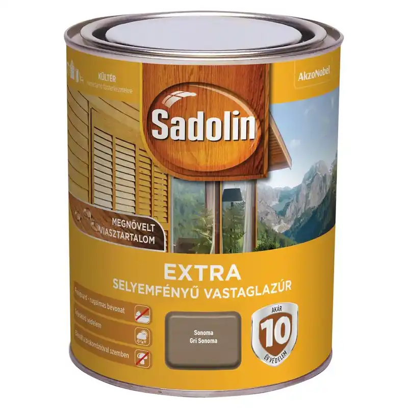 Gyors szállítás Sadolin Extra sonoma 0,75 l selyemfényű vastaglazúr