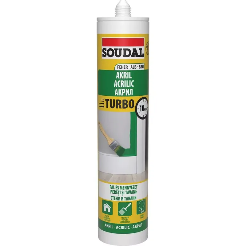Soudal gyorsan száradó akril tömítőanyag 280 ml Bestseller