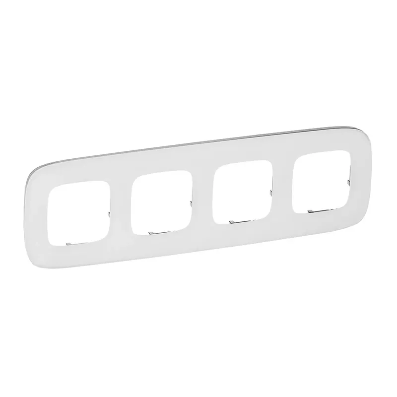 Legrand Valena Allure Négyes keret, Fehérüveg (Legrand 755544) Legkelendőbb
