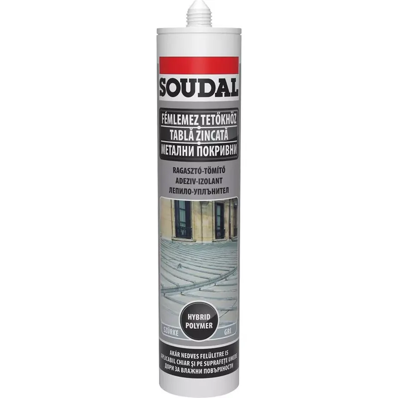 Soudal tetőlemez tömítő 290 ml szürke Ajánlat