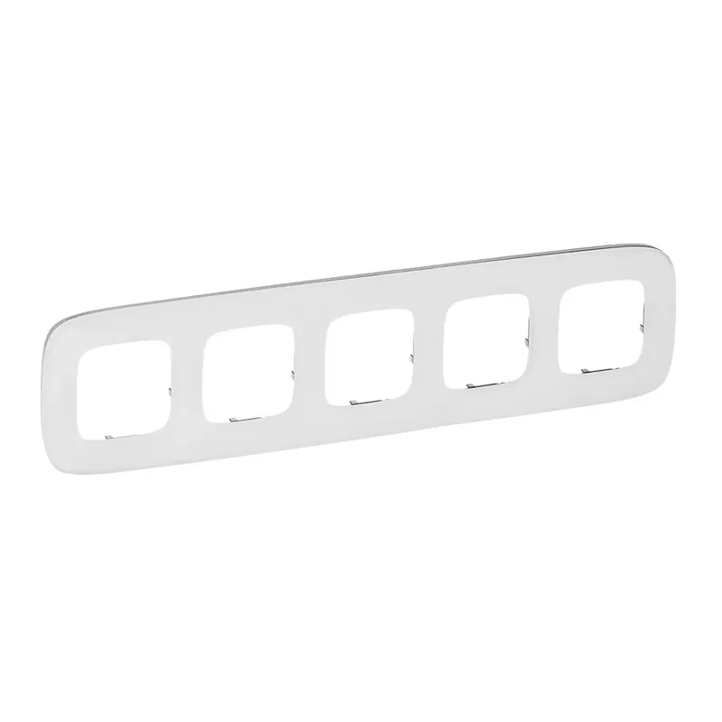 Legrand Valena Allure Ötös keret, Fehérüveg (Legrand 755545) Kedvezményes ár