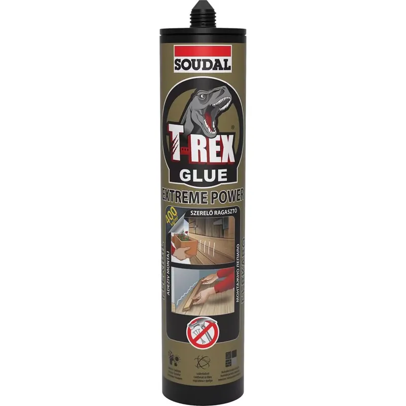 Soudal T-rex extreme power szerelési ragasztó 290 ml Nézd meg most