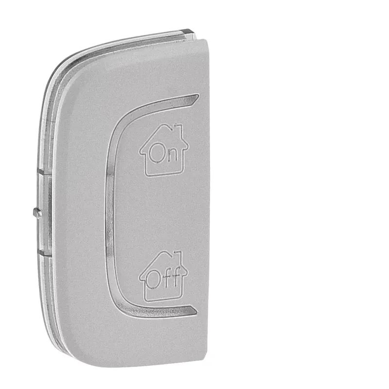 Alacsony ár Legrand MyHOME (Valena Allure) GEN BE/KI bal oldali burkolat, aluminium (Legrand 755546)