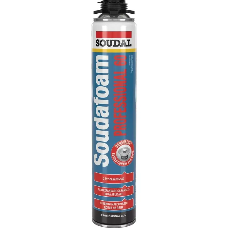 Soudal Soudafoam gun Professional 60 pisztolyhab 750 ml Rendeld meg most