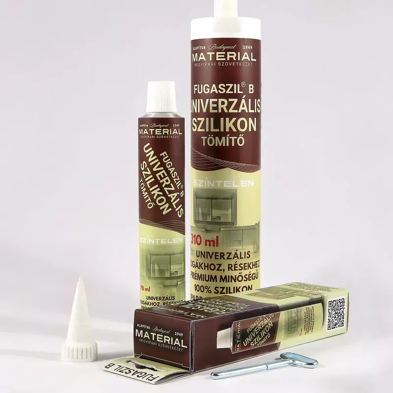 Akciós ár Univerzális szilikon Fugaszil b 310 ml szürke