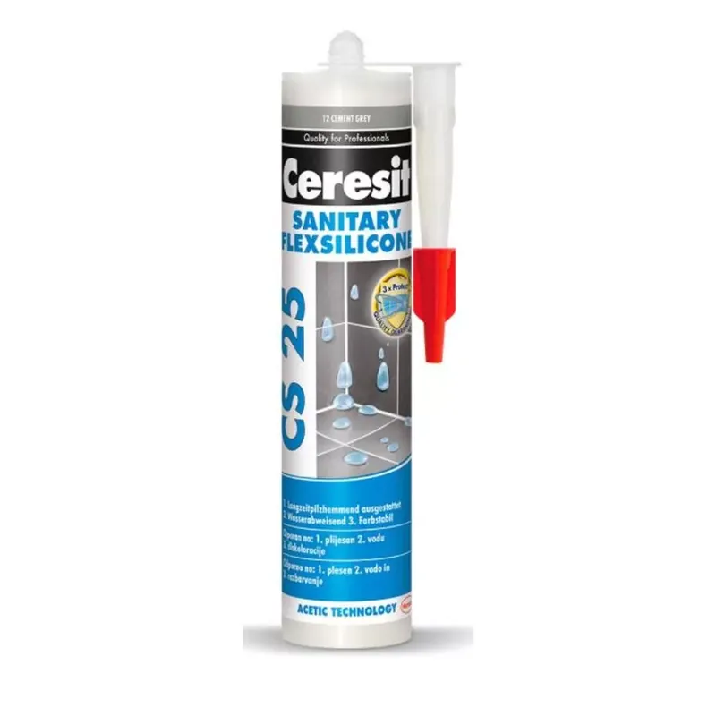 Szilikon Szaniter Ceresit cs25 280 ml fehér Biztonságos fizetés