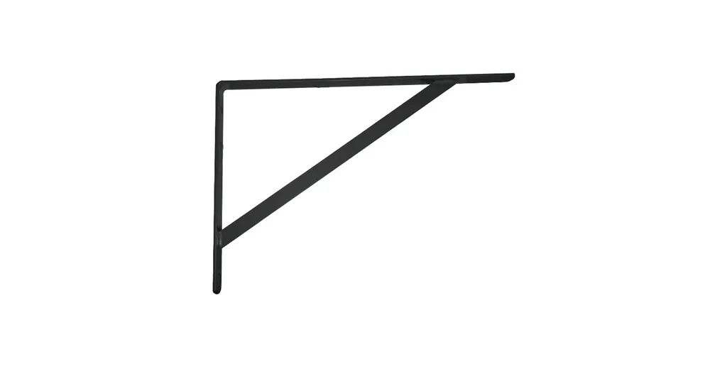 AMIG 9/8371 POLCTARTÓ KONZOL 600/375*40*4 FEKETE NEHÉZ ÁTLÓVAL TB 150KG Korlátozott ajánlat