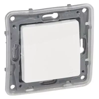 Legrand Niloé váltókapcsoló 10 AX IP44, fehér (Legrand 764514) Szuper akció