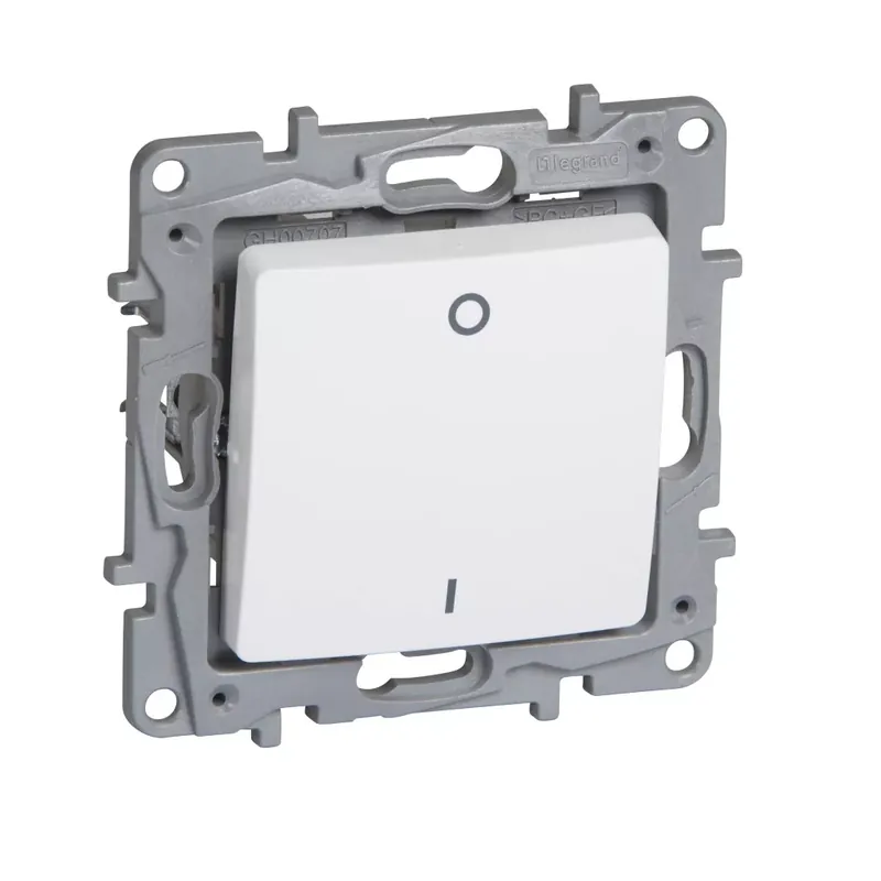 Legrand Niloé kétpólusú kapcsoló, fehér (Legrand 764517) Vedd meg most