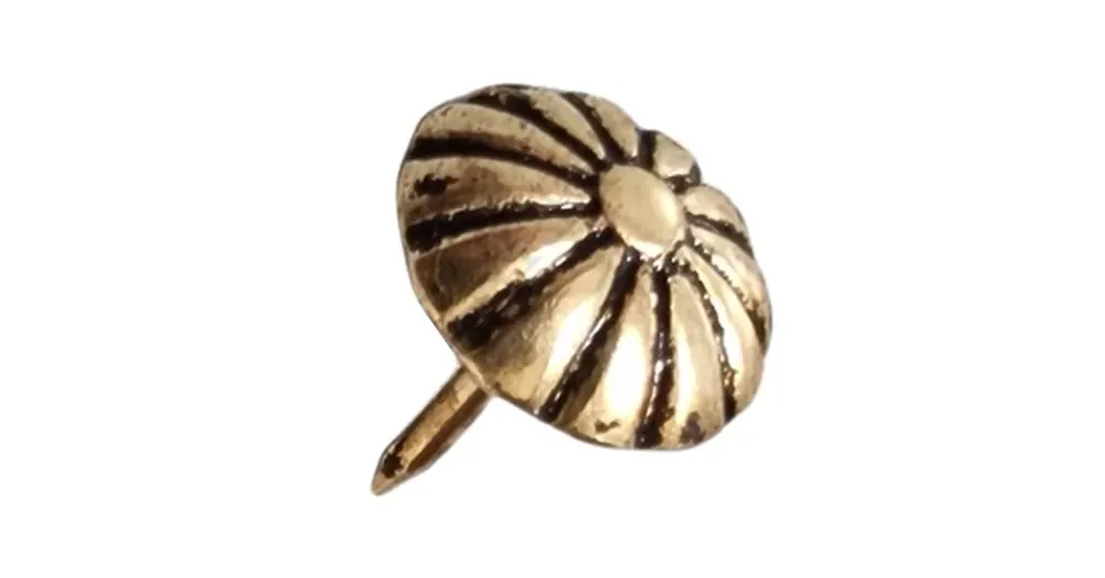 Szuper ajánlat KÁRPITOS DÍSZSZEG VIRÁGOS SÁRG 12.7mm D12 MAGASABB FEJ HEIMANN 548WH